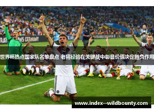 世界杯热点国家队名单盘点 老将经验在关键战中彰显价值决定胜负作用 世界杯热点国家队名单盘点 老将经验在关键战中彰显价值决定胜负作用